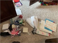 BOXES, BOWS, WRAPPING PAPER