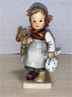 Hummell Figurine - Girl with Flowers