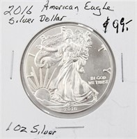 2016 American Eagle 1 OZ Silver Dollar Coin