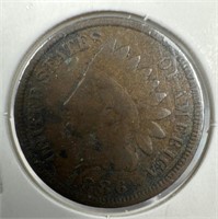 1886 (Type 2)  Indian Head Penny