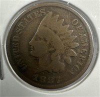 1887  Indian Head Penny