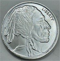 1oz Silver Indian Buffalo Round