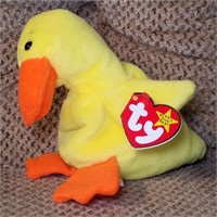 Quackers (with wings) the Duck - TY Beanie Baby