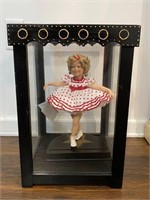 The Danbury Mint Shirley Temple Doll in Display