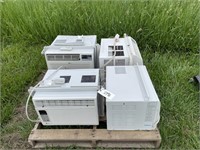 (4) Window Air Conditioner Units