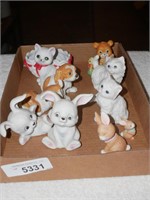 Vintage Porcelain Animal Figurines - 1 is Lefton