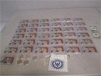 Lot of $1 Presidential Coins - Includes 37 Dual