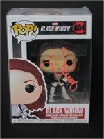 SCARLETT JOHANSSON SIGNED BLACK WIDOW FUNKO