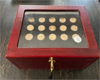96 Coin Presidential One Dollar Coin Collection in