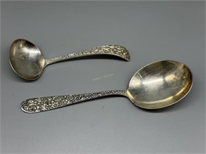 Sterling cream ladle by Stieff & Sterling Serving