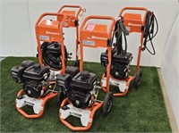 4 HUSQVARNA PRESSURE WASHER WITH ISSUES