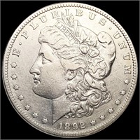 1892-S Morgan Silver Dollar CLOSELY UNCIRCULATED