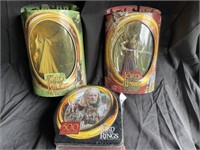 2 Lord of the Rings Action Figures and puzzle