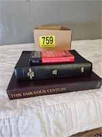 Book grab box (Time collection, Bible, Dictionary)