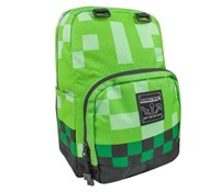 QTY 2 Minecraft Creeper Block Backpacks in green