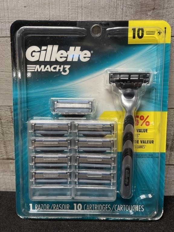 New Gillette Mach 3 Razor Kit