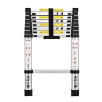 (8.5Ft/2.6M) Telescoping Ladders,EN131Standards Mu