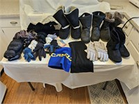 Winter Gloves, Hats, Scarves, Boots and Slippers