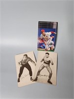 Exhibit Wrestling Cards and Auto Card