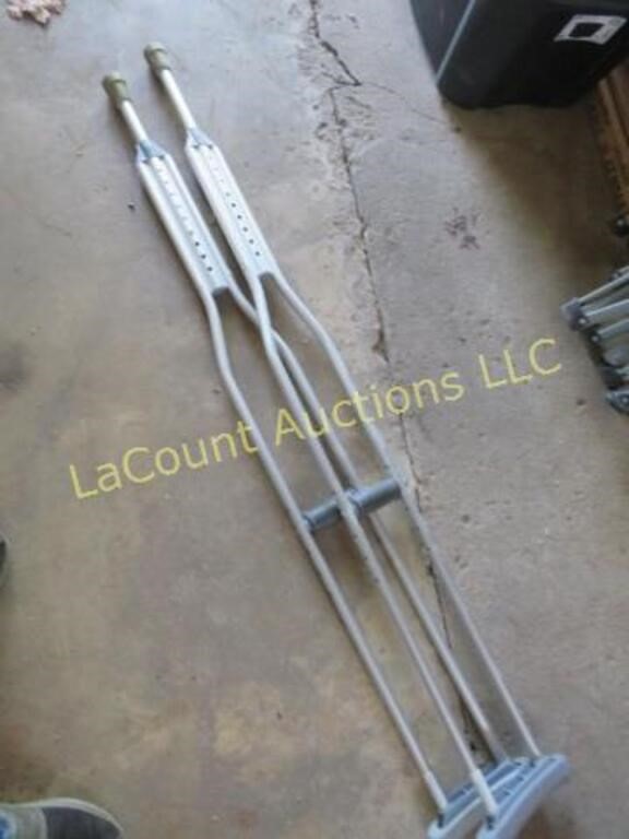 aluminum crutches