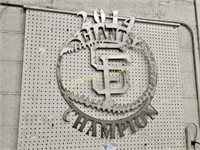 METAL S.F GIANTS SIGN