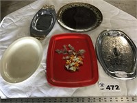 SERVING TRAYS, PLATTERS