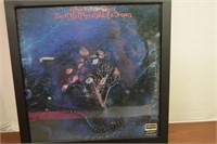 Framed Moody Blues LP Album & Cover