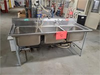 Eagle 3-Basin Stainless Steel Sink