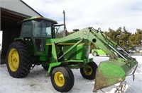 John Deere 4230 2WD Diesel Tractor with Cab and Lo
