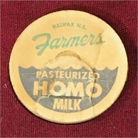 Farmers Dairy NS Milk Bottle Top (Vintage)