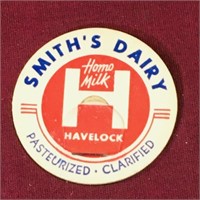 Smith's Dairy Milk Bottle Top (Vintage)