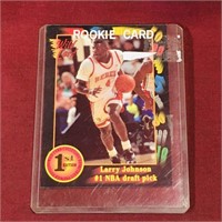 1992 AAA Sports Larry Johnson NBA Basketball Card
