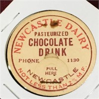 Newcastle Dairy Chocolate Milk Bottle Top