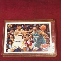 1992 UD NBA Top Prospects Checklist Card