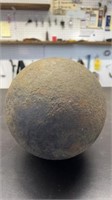 Civil war cannonball approx 7 in wide and heavy