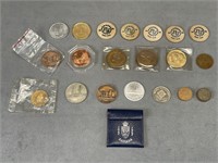 Lot of Canada & Foreign Tokens