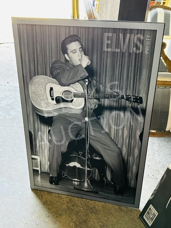 Elvis Presley hardmount poster