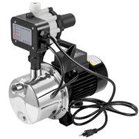 VEVOR Shallow Well Pump, 1 HP 115V, 1200 GPH 145