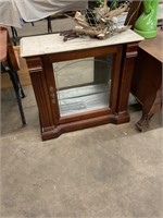 Marble Top Display Case