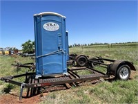 Porta-Potty with Trailer