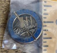 1947 Dodgers World Series Press pin