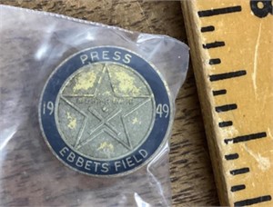 1949 All Star Game Press pin