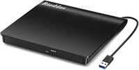 Rioddas External CD/DVD Drive for Laptop USB 3.0