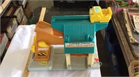 Fisher price lift and load depot toy