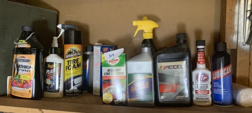 Shelf of Chemicals
