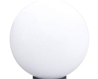 WHITE PLASTIC WATERPROOF LAMPSHADE FOR EXTERIOR