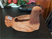 Terra Cotta bird planter