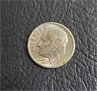 Silver United States Roosevelt Dime
