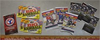 Sealed sports cards packs