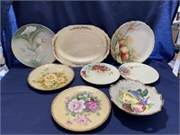 Vintage Platter, Plates, Bowl